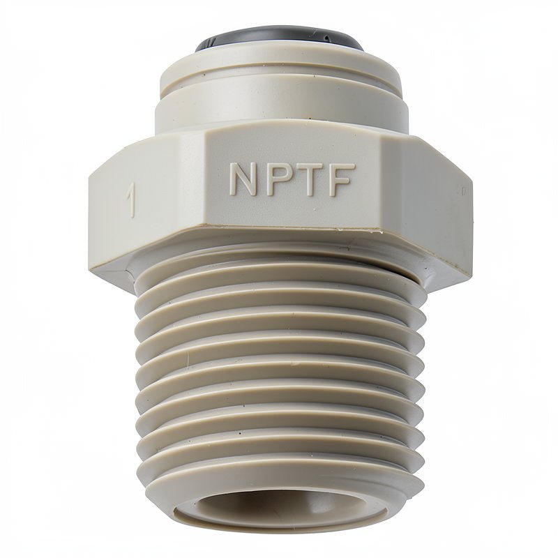 1/4 X 3/8 NPTF STRAIGHT ADAPTOR - Choose Coffee