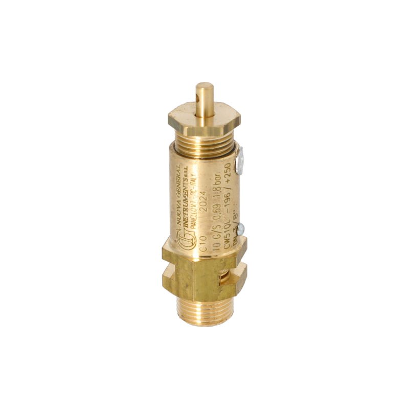 3/8 SAFETY VALVE 1.8 BAR CERTIFIED - Choose Coffee