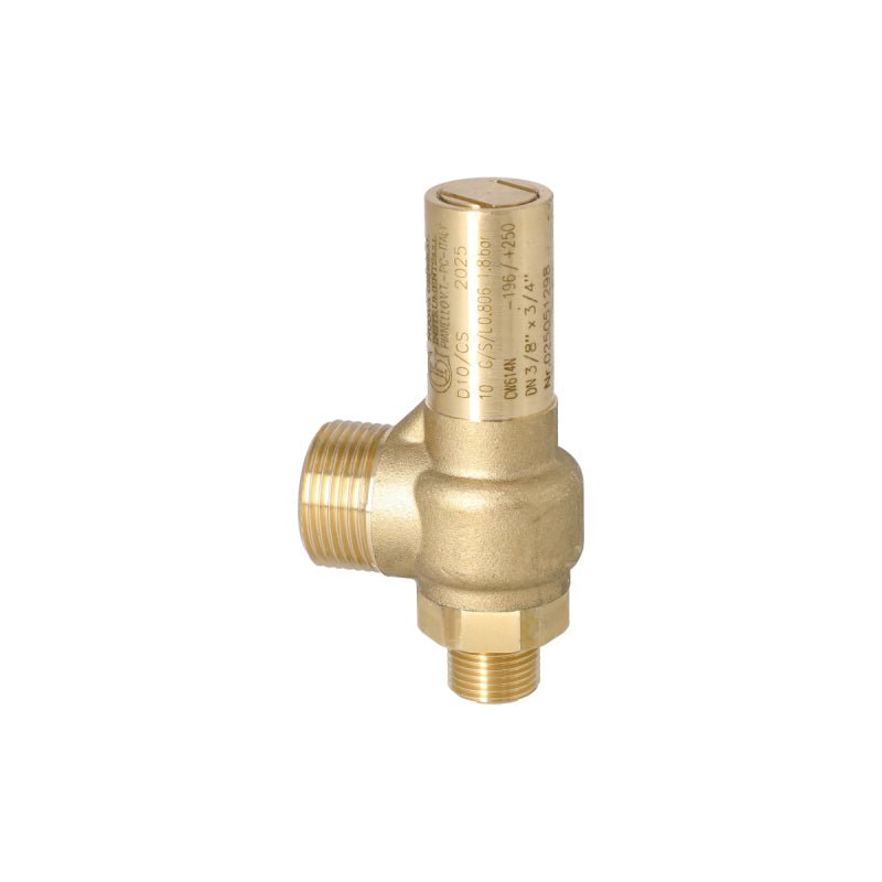 3/8 X 3/4M GAGGIA SAFETY VALVE 1.8 BAR CERTIFIED - Choose Coffee