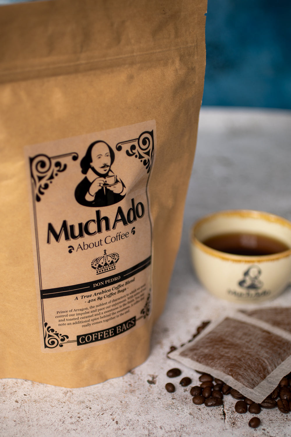 MuchAdo About Coffee Don Pedro - 40 x 8g Coffee Brew Bags