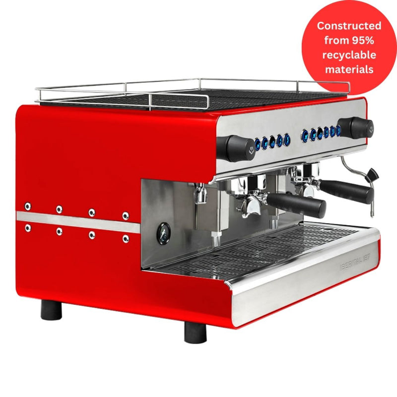 IB7 COMPACT 2-GRP 2850W - IBERITAL RED