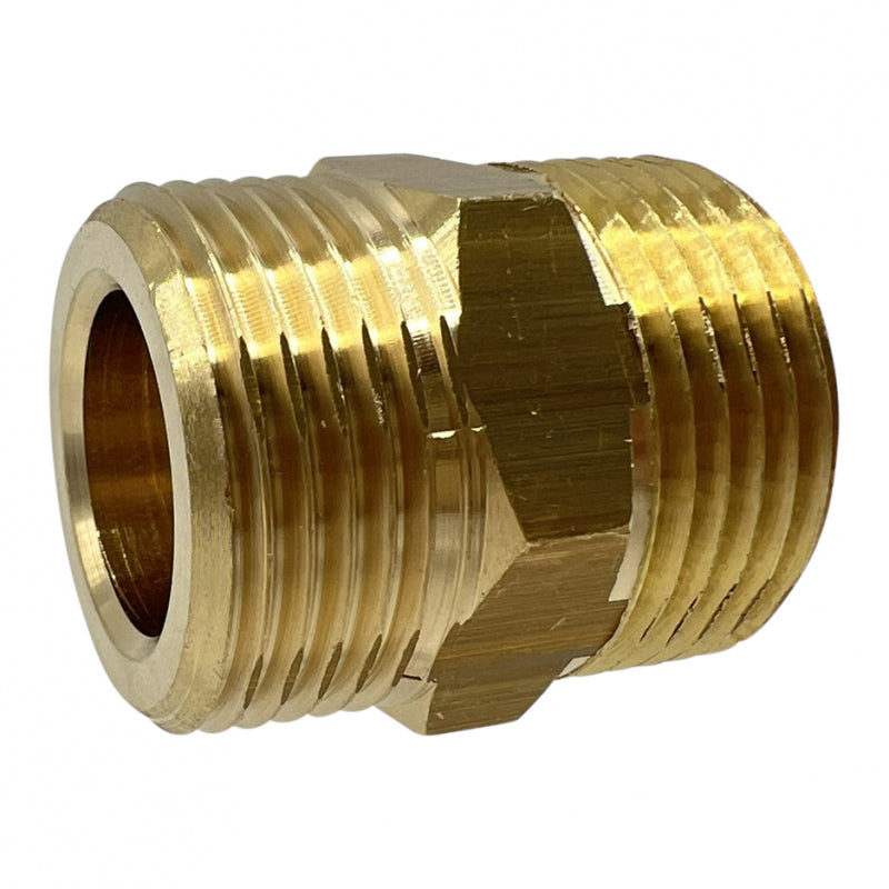 3/4M X 3/4M BRASS FITTING