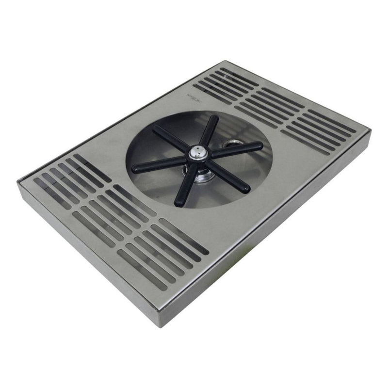 CENTRE SPRAY PITCHER RINSER TRAY - 254MM (L) 178MM (W) 22MM (D)