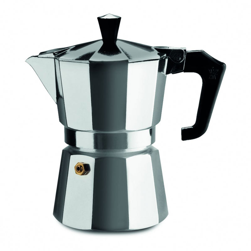 PEZZETTI ITALEXPRESS ALUMINIUM MOKA POT - 3 CUP SILVER
