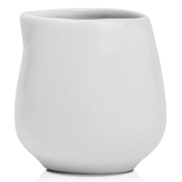 SMALL CERAMIC MILK JUG NO HANDLE 3OZ