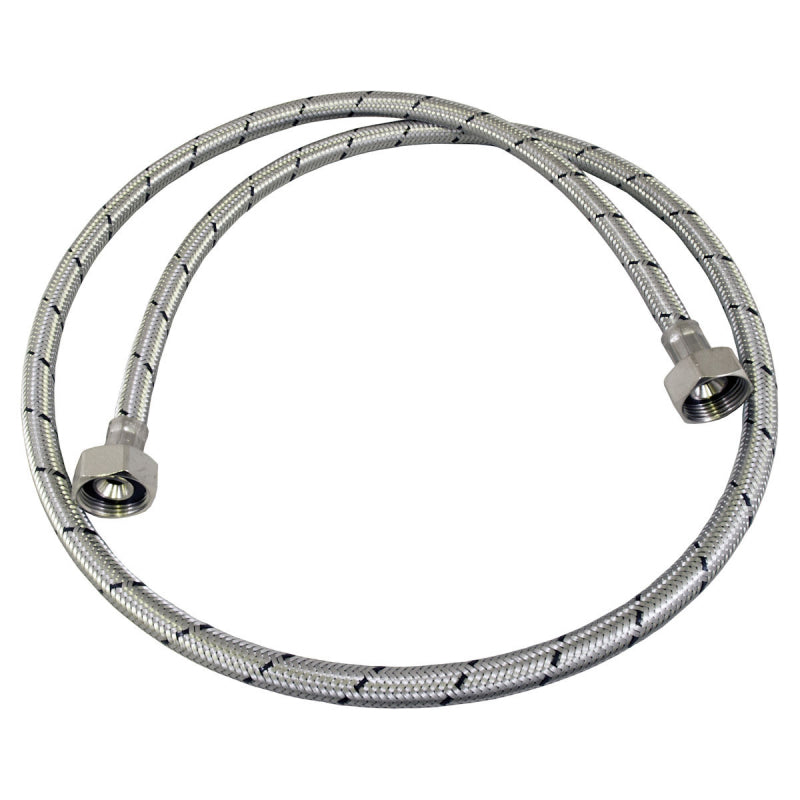 BRAIDED HOSE 1M 3/4 STRAIGHT X 3/4 STRAIGHT