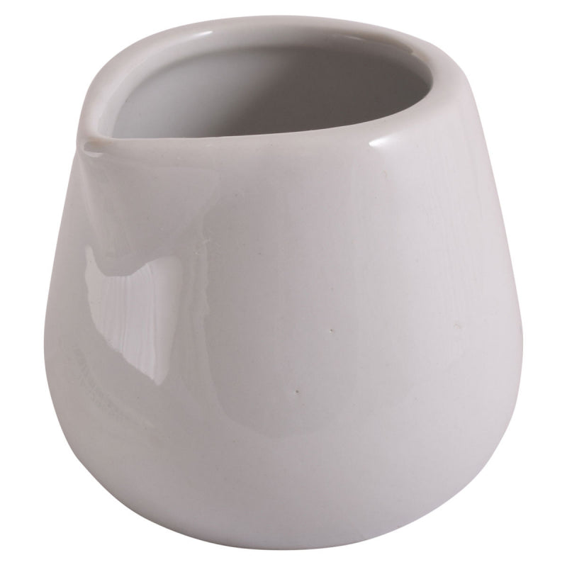 SMALL CERAMIC MILK JUG NO HANDLE 1.5OZ