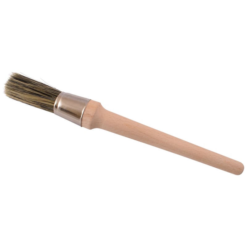 WOODEN COFFEE GROUNDS CLEANING BRUSH - 230MM WITH 45MM BRISTLES