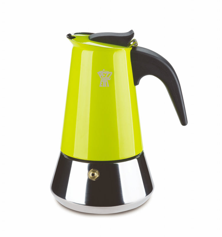 PEZZETTI STEELEXPRESS MOKA POT - 2 CUP GREEN