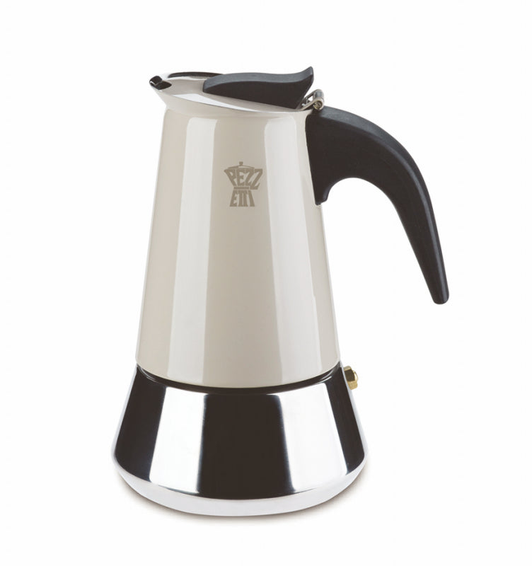 PEZZETTI STEELEXPRESS MOKA POT - 2 CUP DOVE GREY