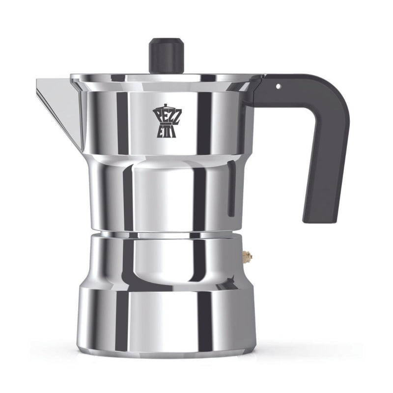 PEZZETTI SOLIDEXPRESS MOKA POT - 3 CUP ALUMINIUM