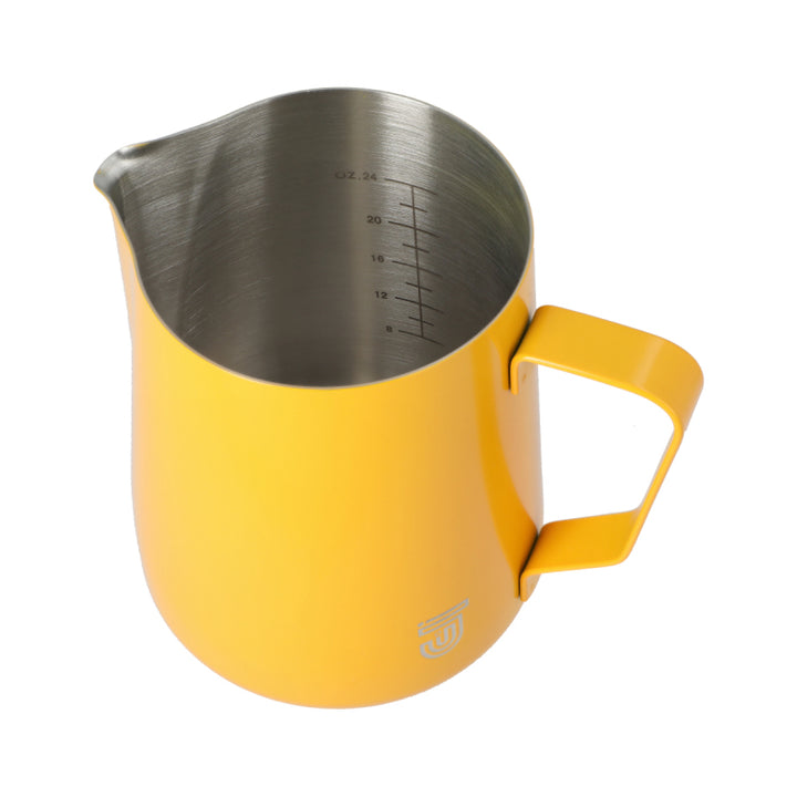 JAGUAR MILK ID S/S INTERIOR MILK FOAMING JUG - 1 LITRE YELLOW