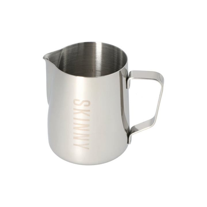JAGUAR NAMED MILK FOAMING JUG WITH ETCHED VOLUME MEASURES - 0.6 LITRE &