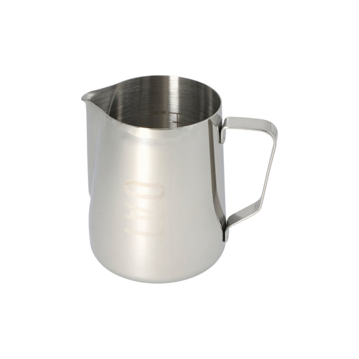 JAGUAR NAMED MILK FOAMING JUG WITH ETCHED VOLUME MEASURES - 1 LITRE &