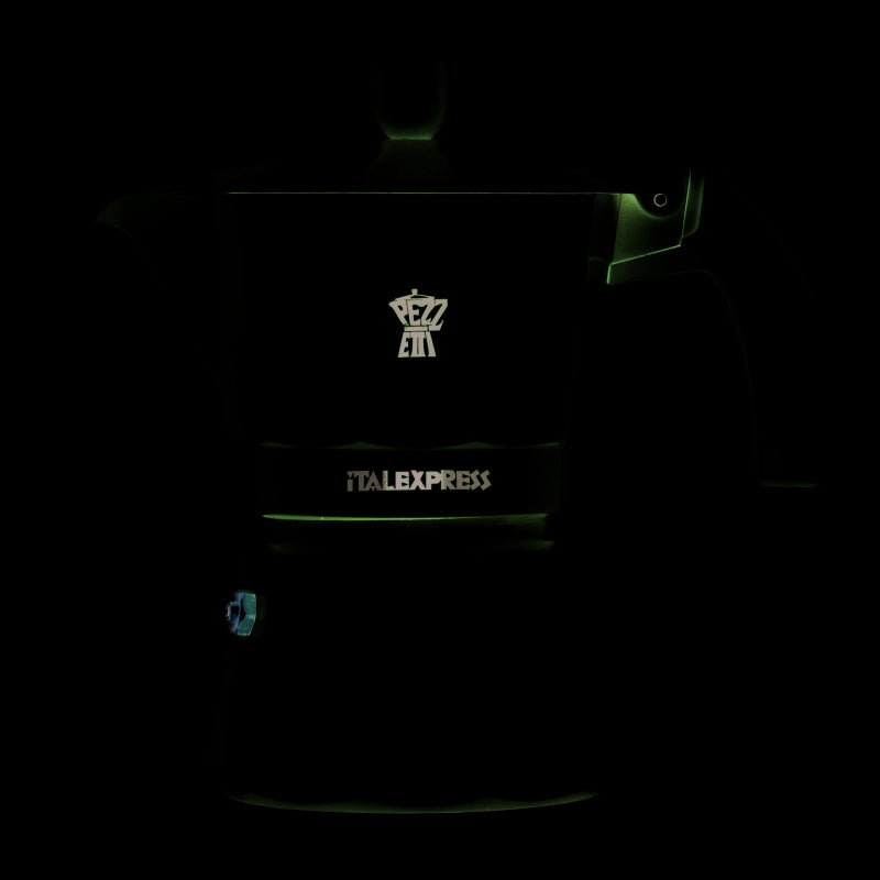 PEZZETTI ITALEXPRESS ALUMINIUM MOKA POT - 3 CUP PASTEL MAGENTA