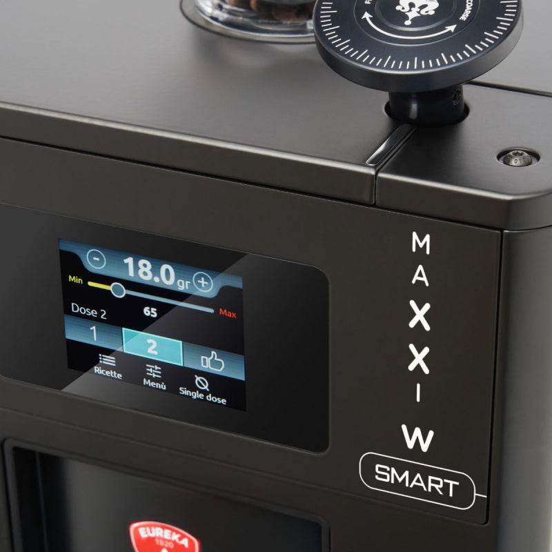 EUREKA MAXXI W SMART 85 COFFEE GRINDER - BLACK