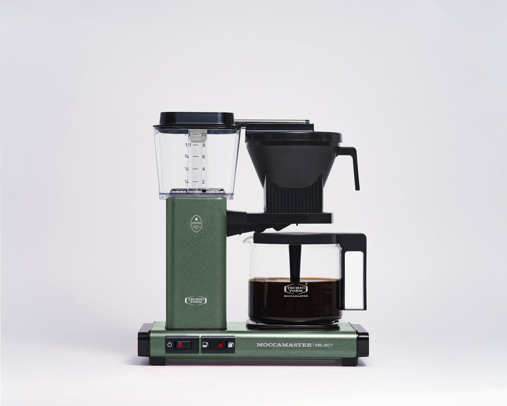Free Item with Purchase* Moccamaster KBG Select Filter Coffee Machine | Forest Green