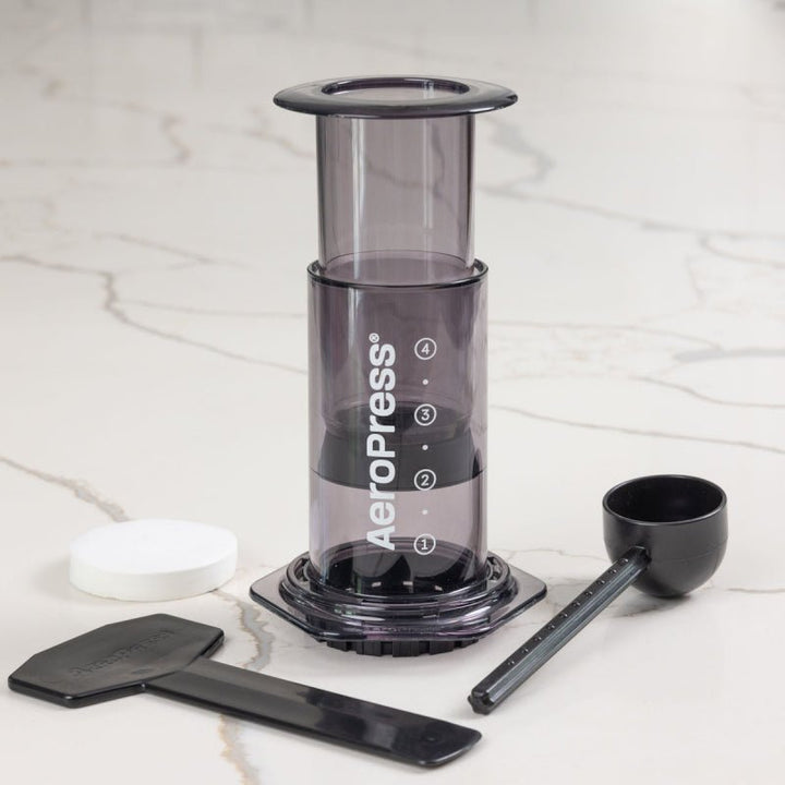 AEROPRESS CLEAR BLACK COFFEE MAKER - Choose Coffee
