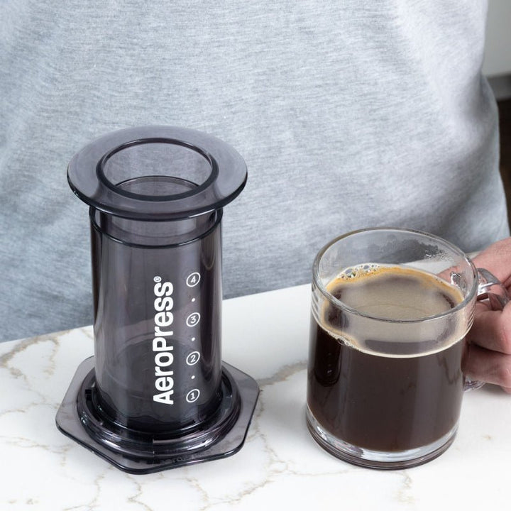 AEROPRESS CLEAR BLACK COFFEE MAKER - Choose Coffee