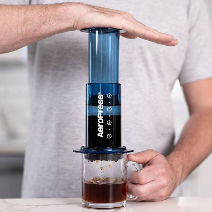 AEROPRESS CLEAR BLUE COFFEE MAKER - Choose Coffee