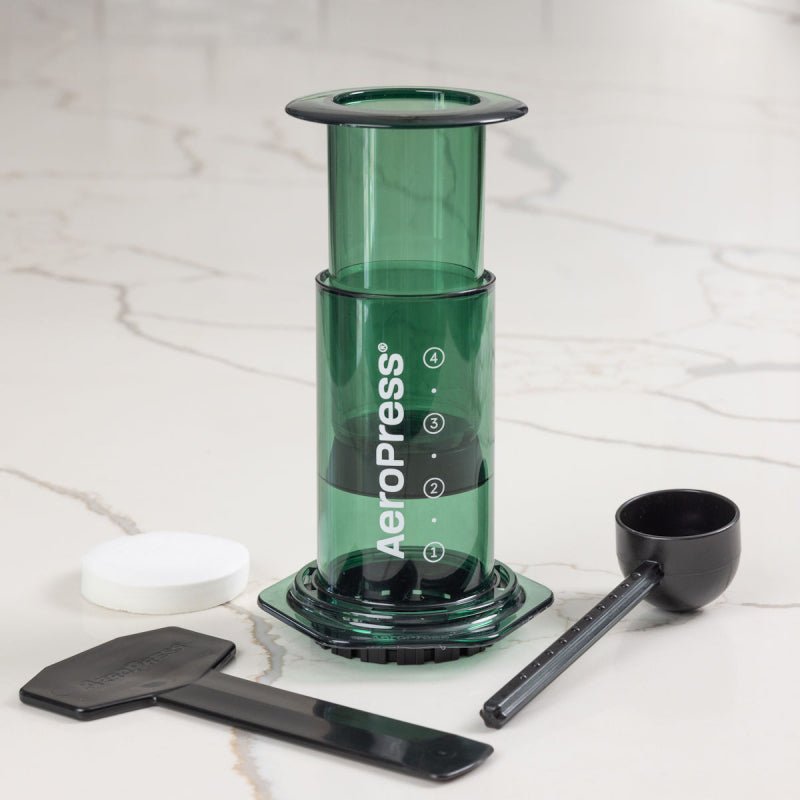 AEROPRESS CLEAR GREEN COFFEE MAKER - Choose Coffee