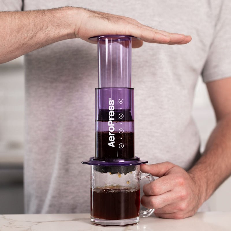 AEROPRESS CLEAR PURPLE COFFEE MAKER - Choose Coffee
