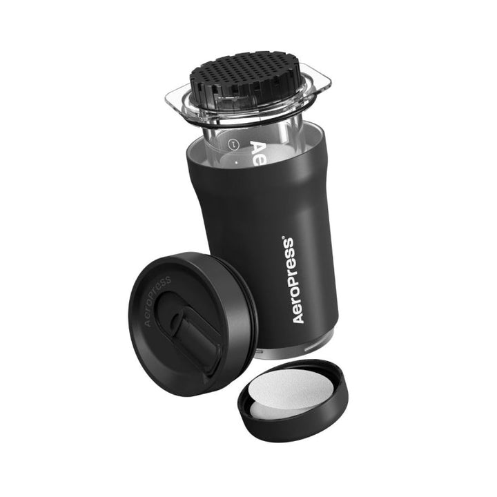 AEROPRESS GO PLUS TRAVEL COFFEE PRESS - BLACK - Choose Coffee