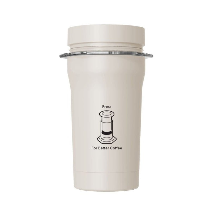 AEROPRESS GO PLUS TRAVEL COFFEE PRESS - CREAM - Choose Coffee