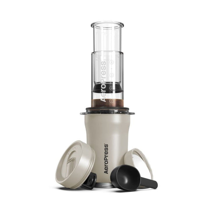 AEROPRESS GO PLUS TRAVEL COFFEE PRESS - CREAM - Choose Coffee