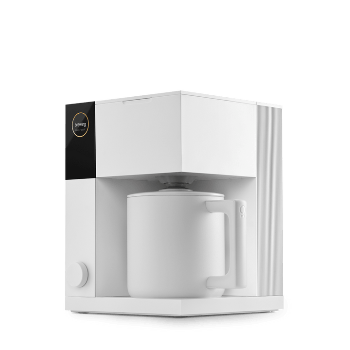 Aiden Precision Coffee Maker - Matte White - Choose Coffee