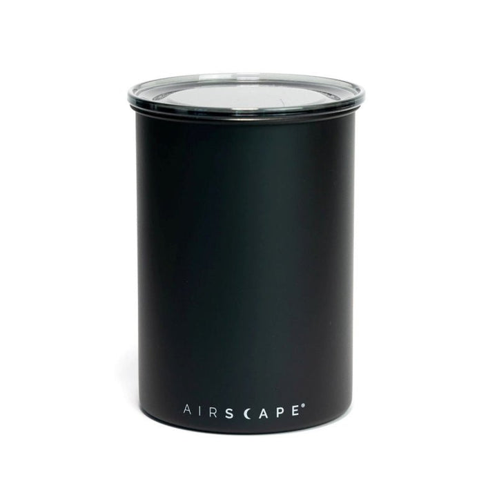 AIRSCAPE COFFEE BEAN CANISTER MEDIUM BLACK 500G - Choose Coffee