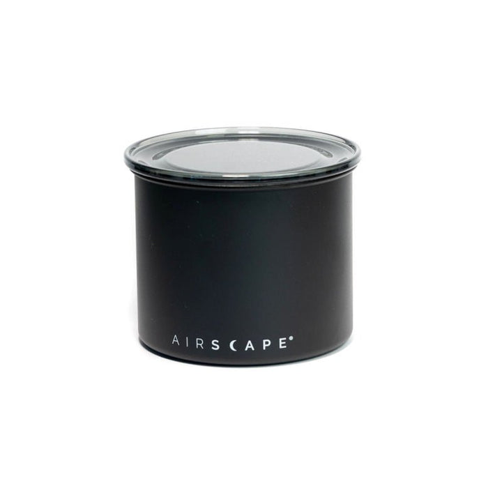 AIRSCAPE COFFEE BEAN CANISTER SMALL BLACK 250G - Choose Coffee
