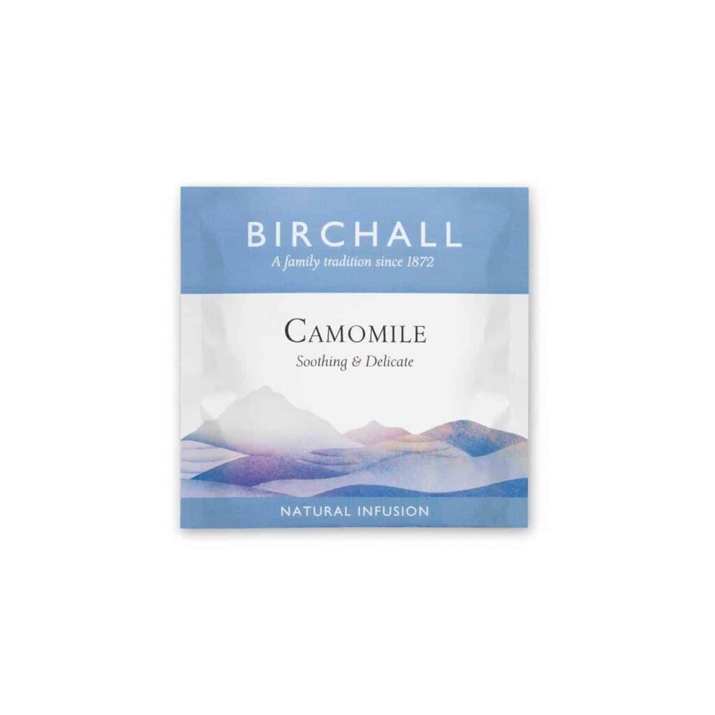 Birchall Camomile - 200 Enveloped Plant - Based Prism Tea Bags - Choose Coffee