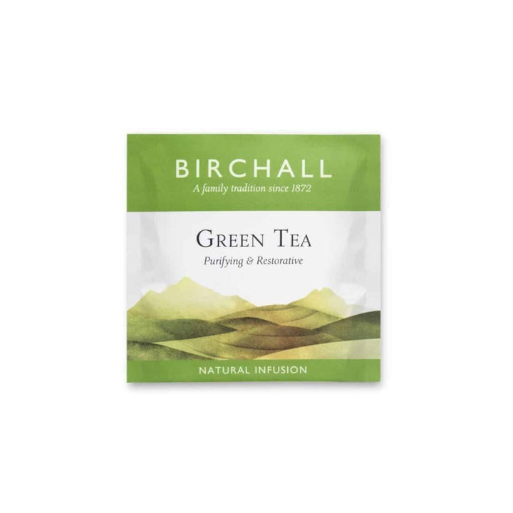Birchall Green Tea - 200 Enveloped Plant - Based Prism Tea Bags - Choose Coffee
