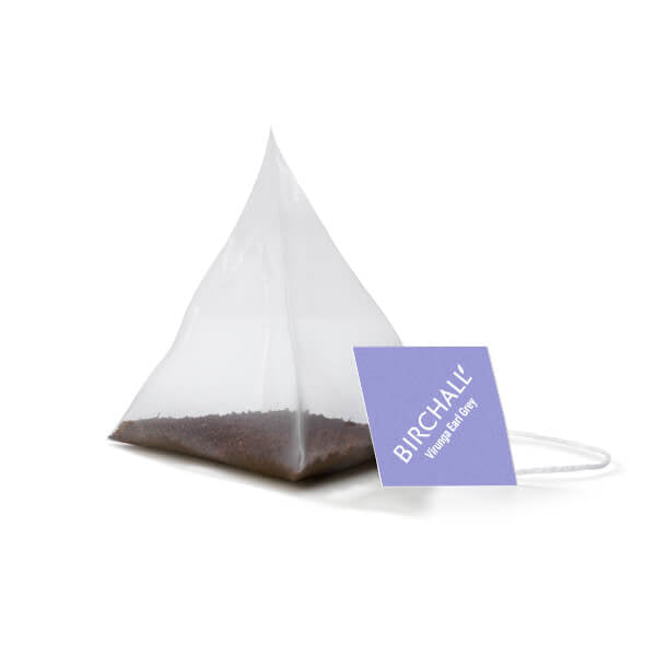 Birchall Peppermint Leaves - 200 Enveloped Plant - Based Prism Tea Bags - Choose Coffee