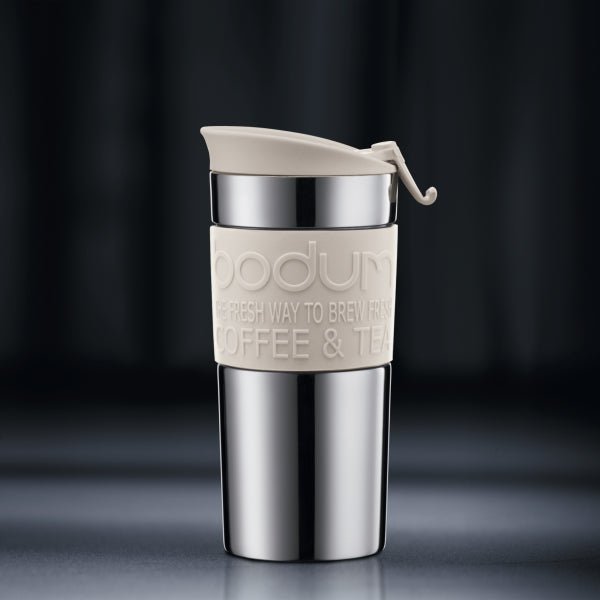 BODUM VACUUM TRAVEL PRESS SET COFFEE MAKER, 0.35 L, 12 OZ - S/S - Choose Coffee