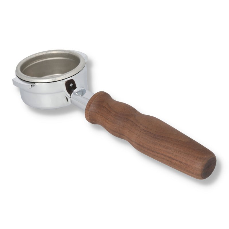 BOTTOMLESS FILTERHOLDER WITH WOODEN HANDLE - LA MARZOCCO - 21G BASKET - Choose Coffee