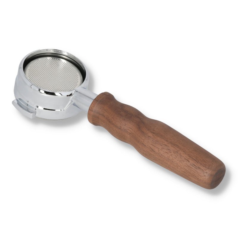 BOTTOMLESS FILTERHOLDER WITH WOODEN HANDLE - LA MARZOCCO - 21G BASKET - Choose Coffee