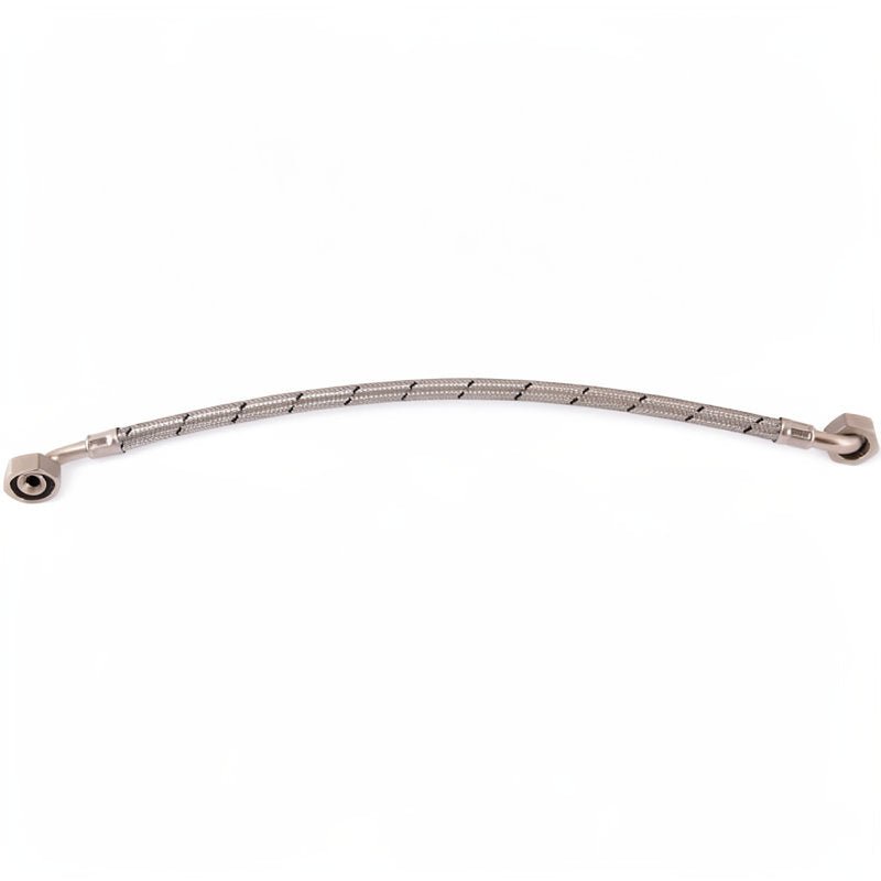 BRAIDED HOSE 0.5M 3/4 ELBOW X 3/4 ELBOW - FLAT - Choose Coffee