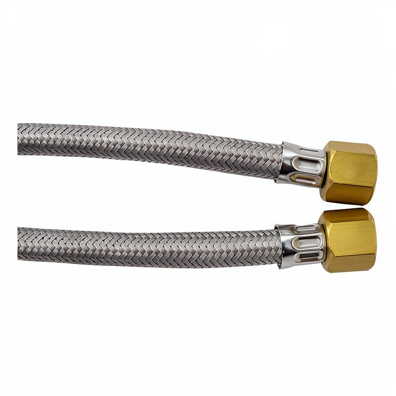 BRAIDED HOSE 1.5M 1/2 STRAIGHT X 1/2 STRAIGHT - Choose Coffee
