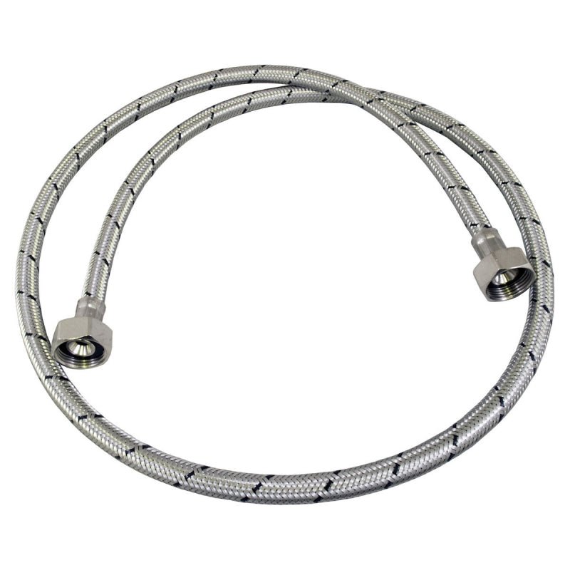 BRAIDED HOSE 2M 3/4 STRAIGHT X 3/4 STRAIGHT - Choose Coffee