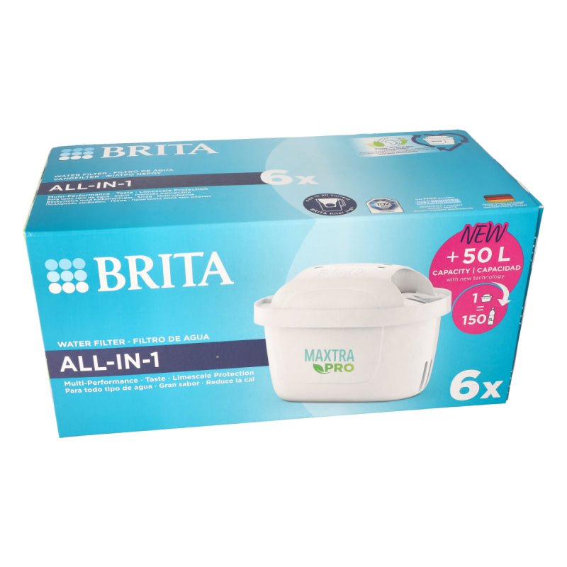 BRITA MAXTRA PRO ALL IN ONE FILTER CARTRIDGES (6 PACK) - Choose Coffee