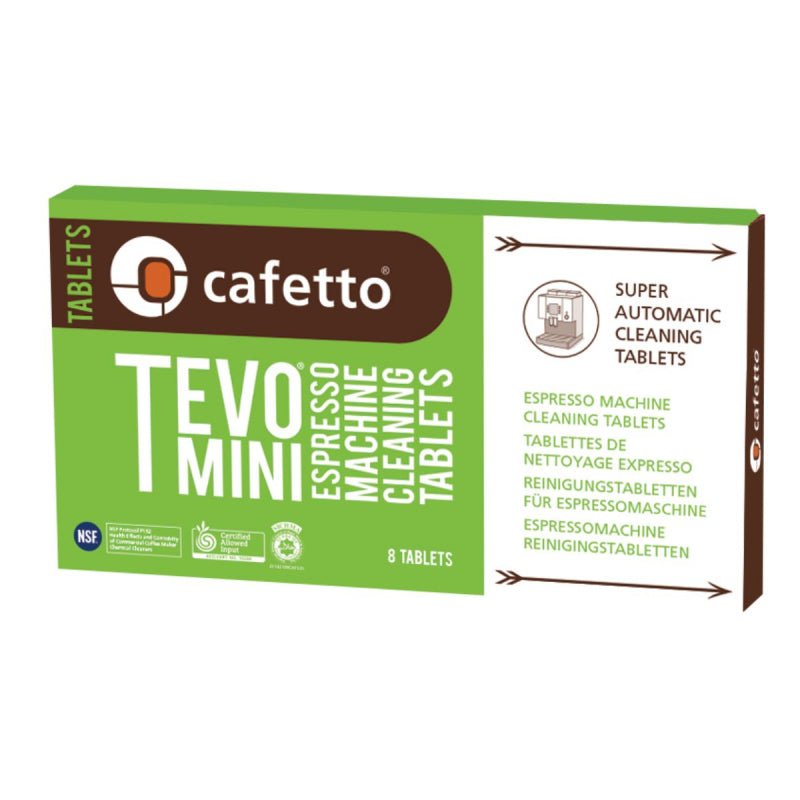 CAFETTO TEVO TABLETS - 8 TABLET BLISTER PACK - Choose Coffee