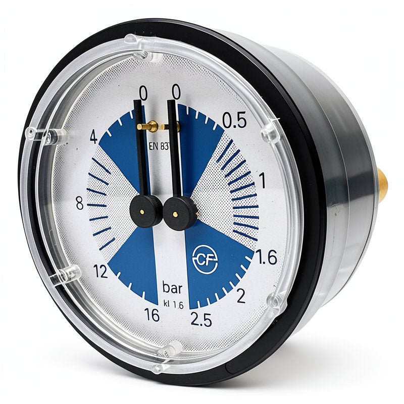 CIMBALI M21/M22/M29 DUAL PRESSURE GAUGE 60MM - Choose Coffee