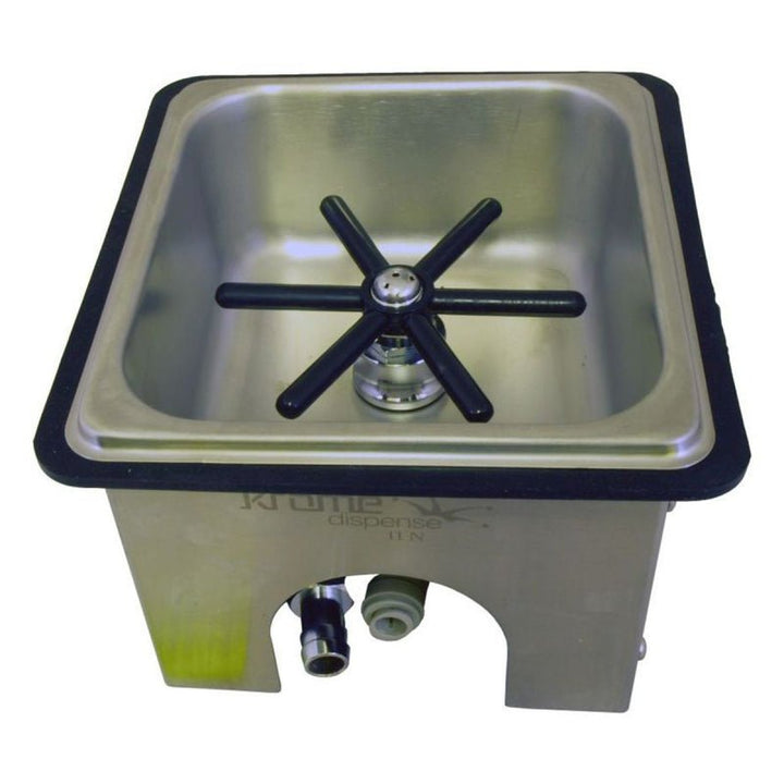 COUNTER TOP PITCHER RINSER/GLASS RINSER - 152MM (L) 140MM (W) 64MM (D) - Choose Coffee