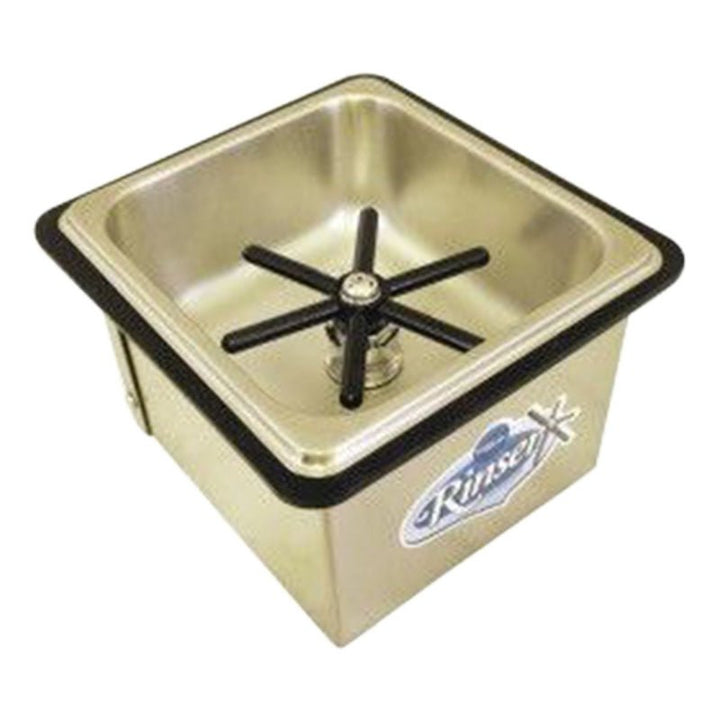 COUNTER TOP PITCHER RINSER/GLASS RINSER - 152MM (L) 140MM (W) 64MM (D) - Choose Coffee