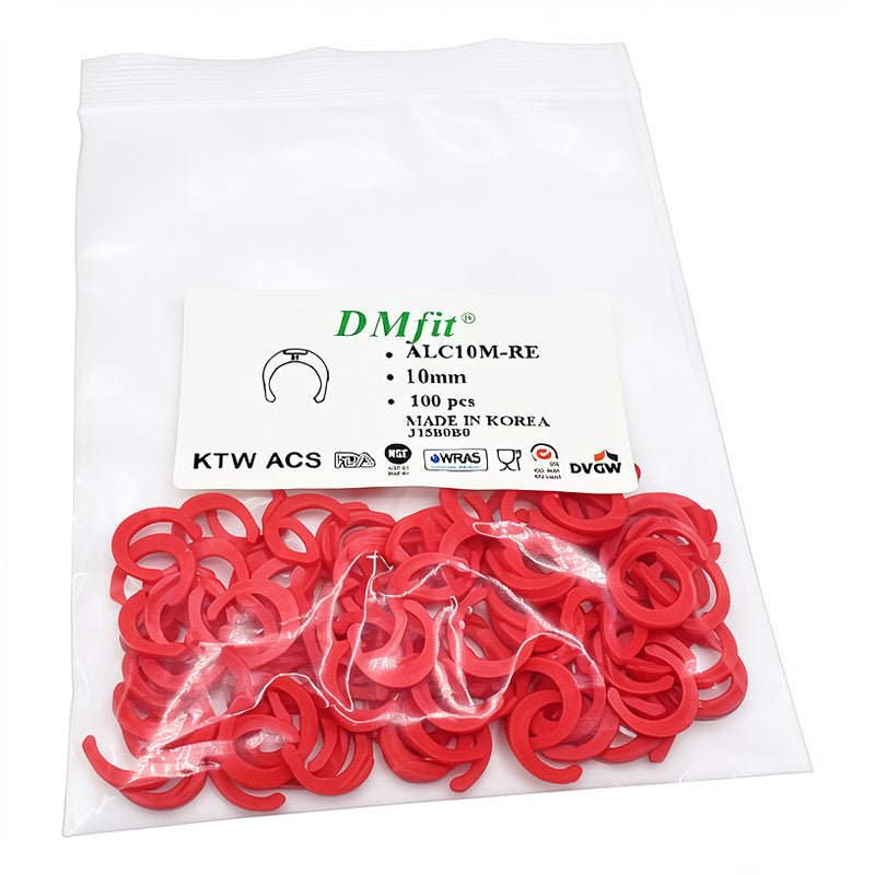 DMFit LOCKING CLIP 3/8 - BAG OF 100 - Choose Coffee
