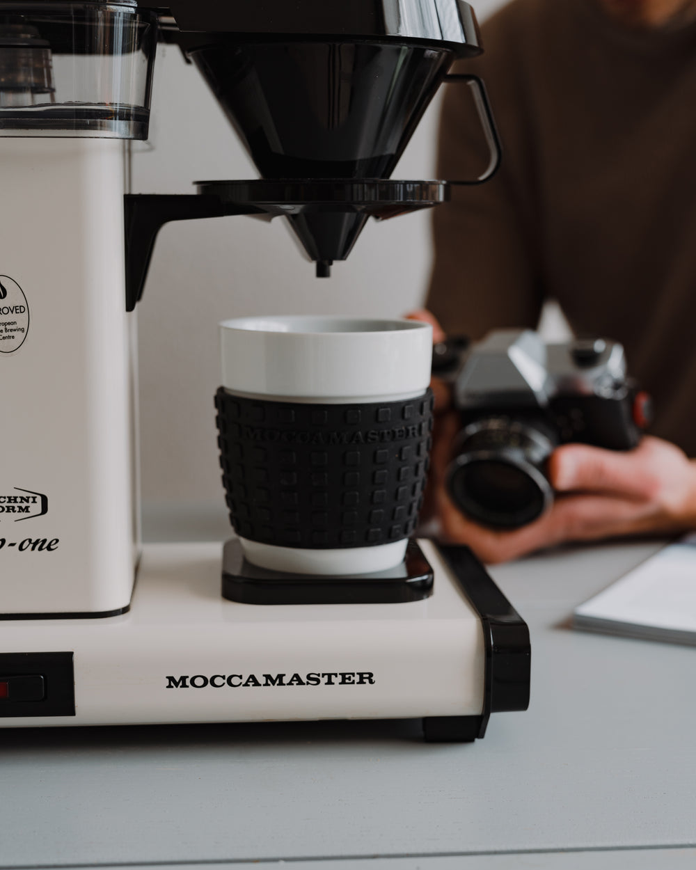 Moccamaster Cup-One Coffee Machine | Off-White