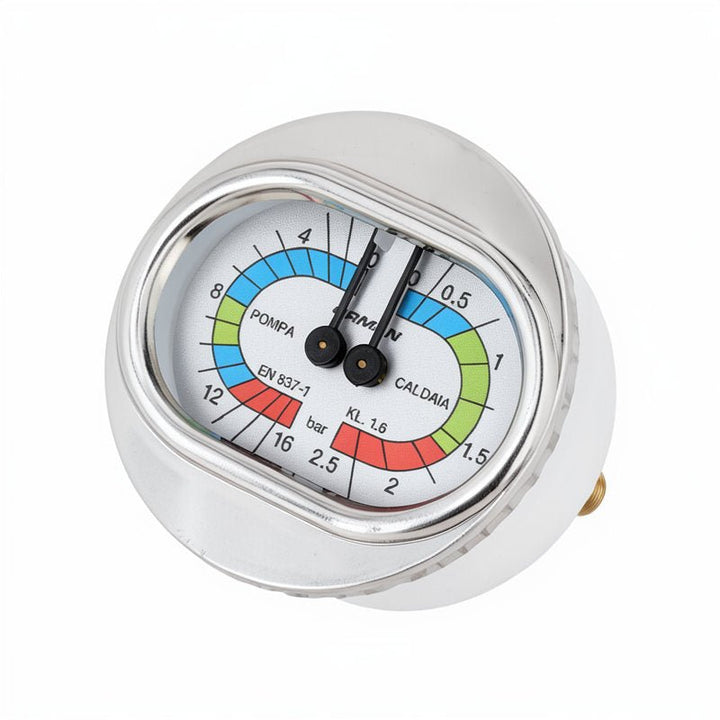 DUAL PRESSURE GAUGE 63MM - Choose Coffee