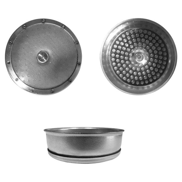E61 DOUBLE SHOWER PLATE 58 X 19MM - Choose Coffee